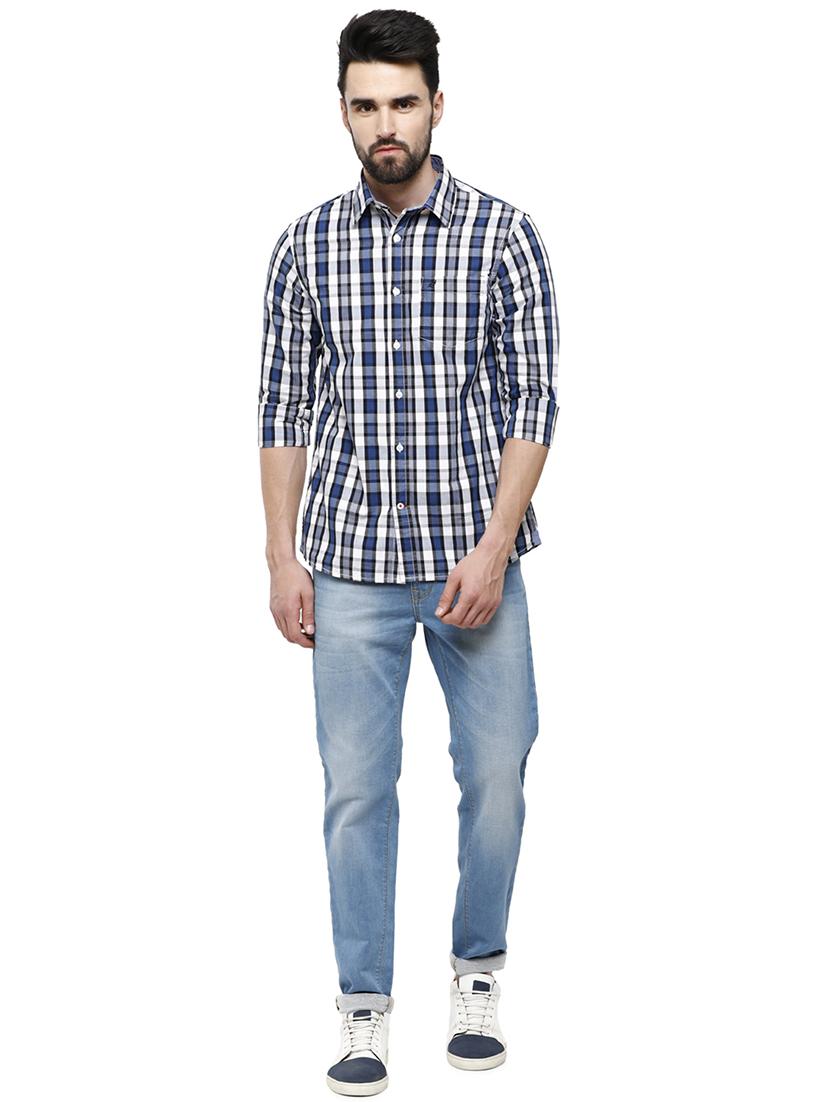 men check print casual shirt - 18738293 - Standard Image - 3