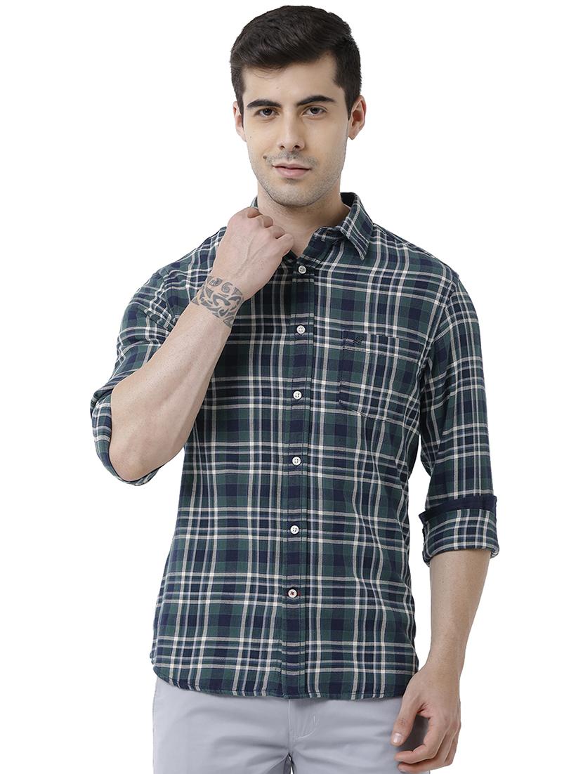 men check print casual shirt - 18738301 - Zoom Image - 0