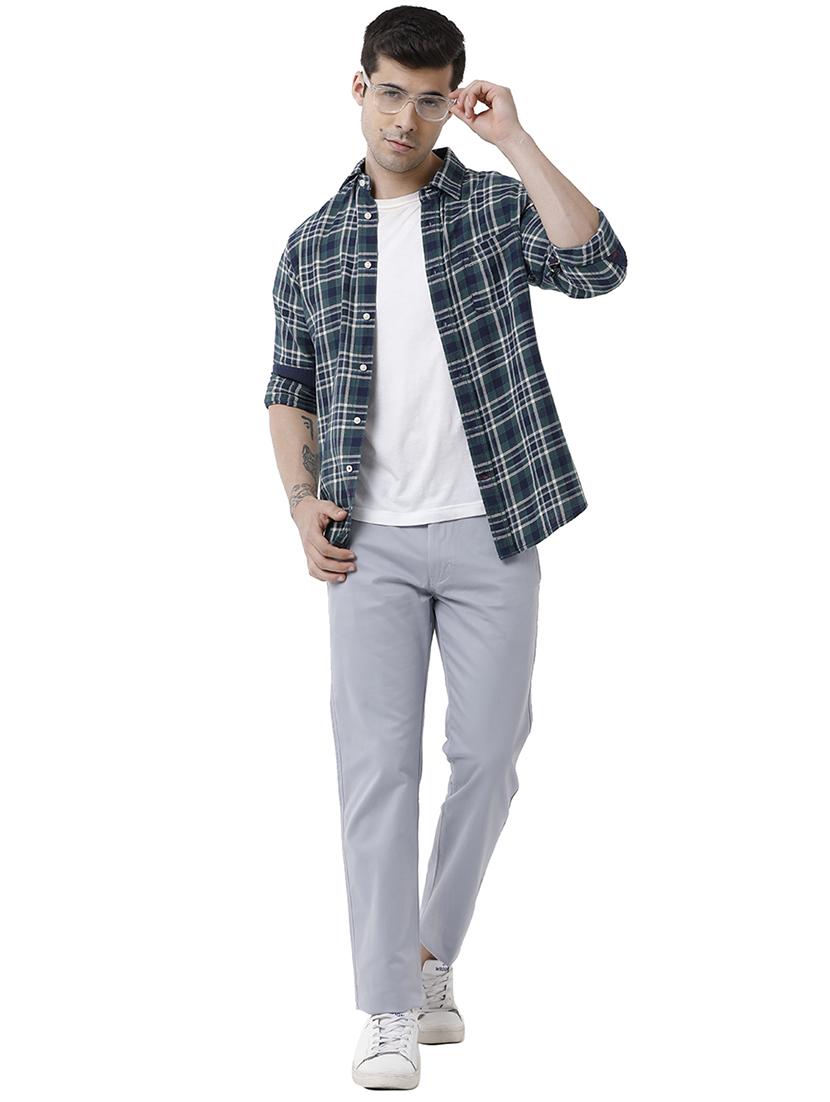 men check print casual shirt - 18738301 - Standard Image - 3