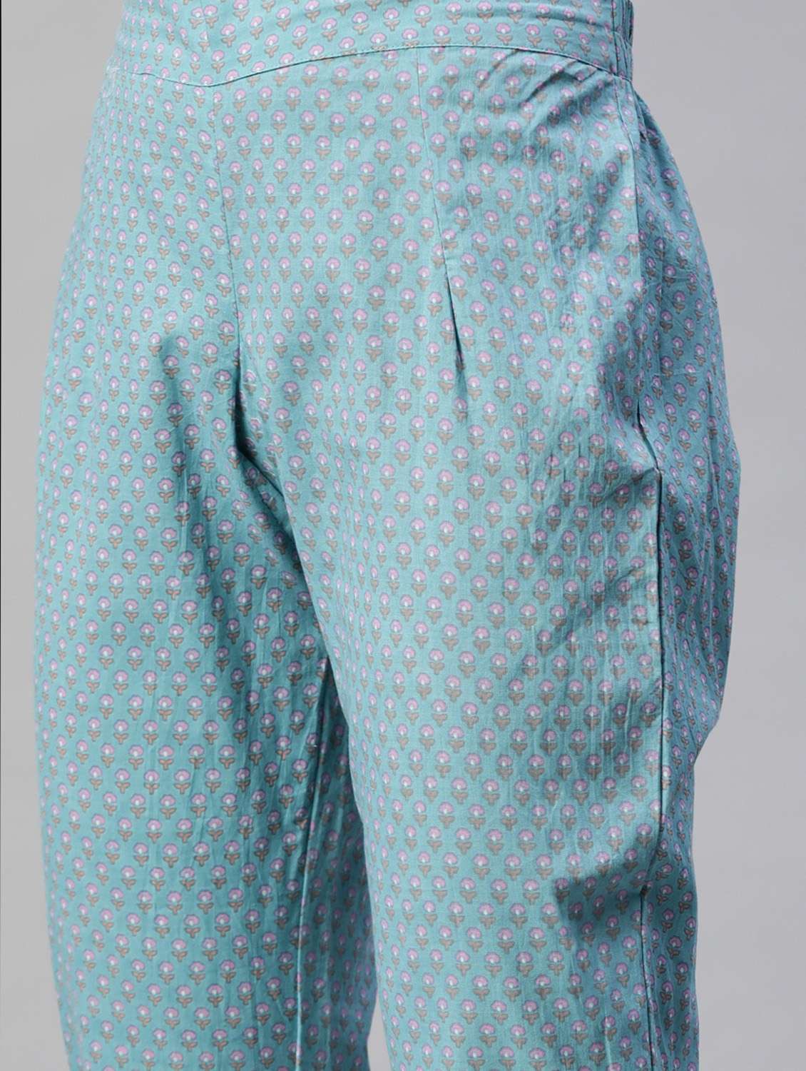 pink cotton suit  set - 18739086 -  Standard Image - 3