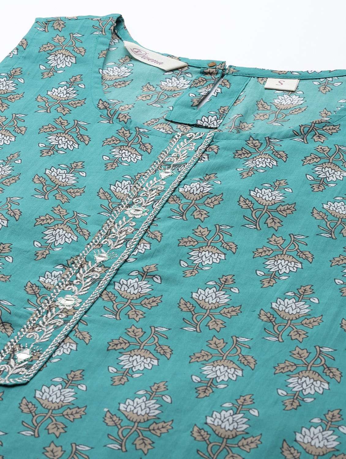 women floral kurta pant set with jacket - 18739087 - Standard Image - 5