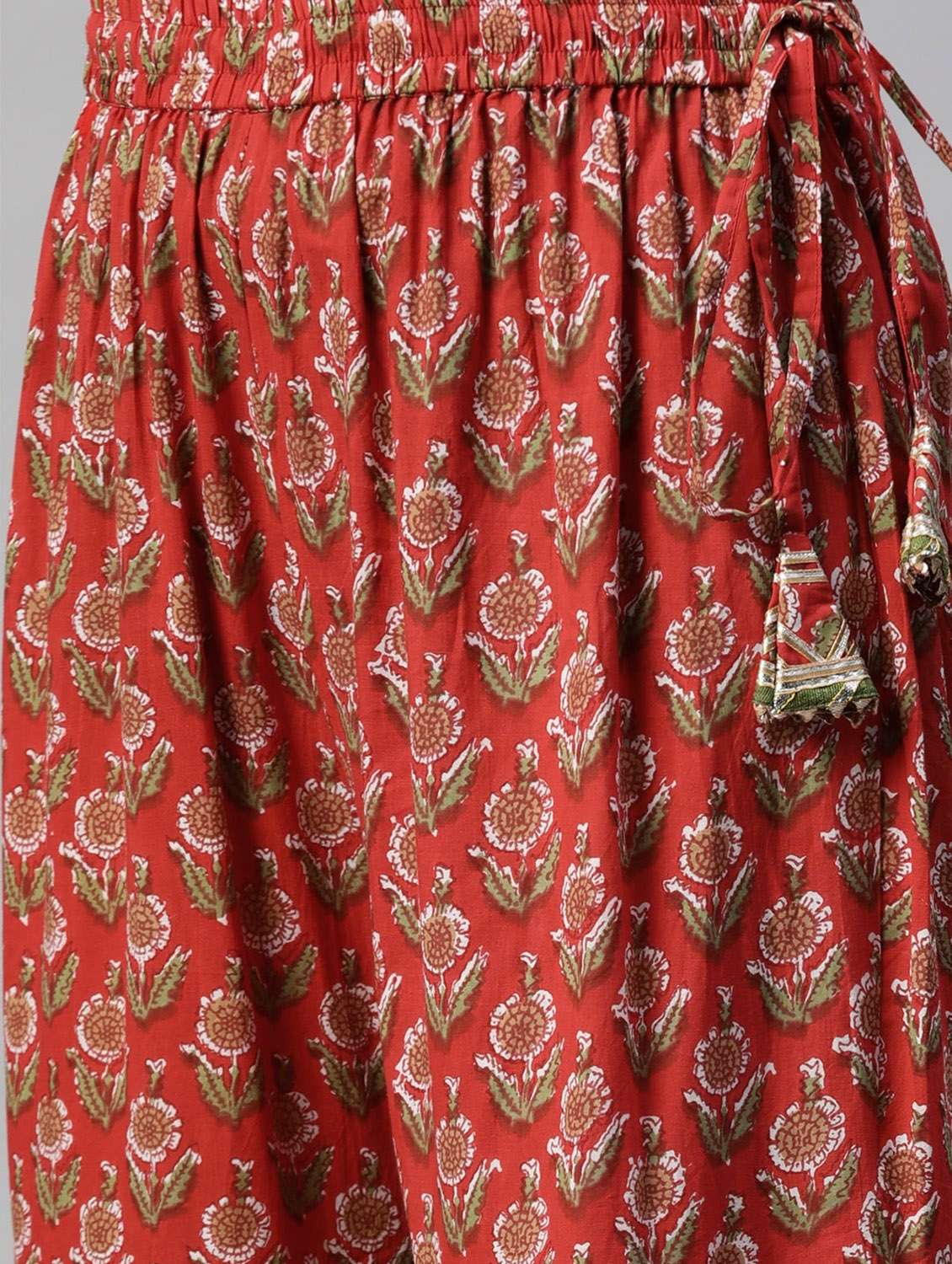 women kurta sharara set with dupatta - 18739088 - Standard Image - 3
