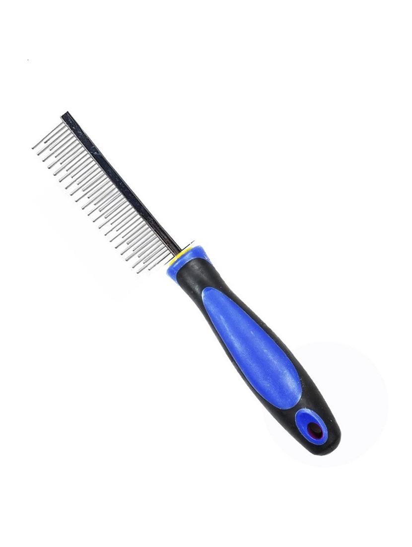 blue steel pet comb brush - 18739906 - Zoom Image - 0