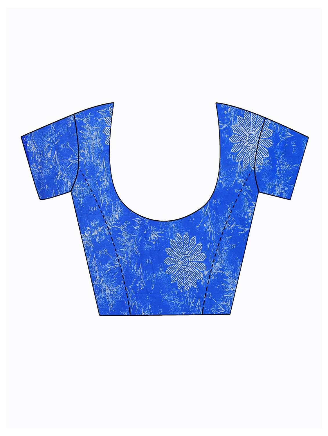 women's saree combo with blouse - 18740218 - Standard Image - 5