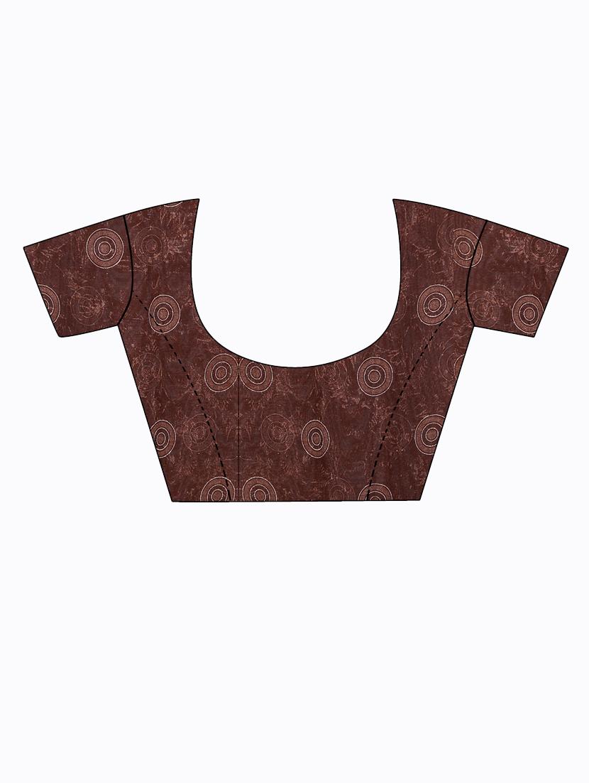 women's saree combo with blouse - 18741122 - Standard Image - 5