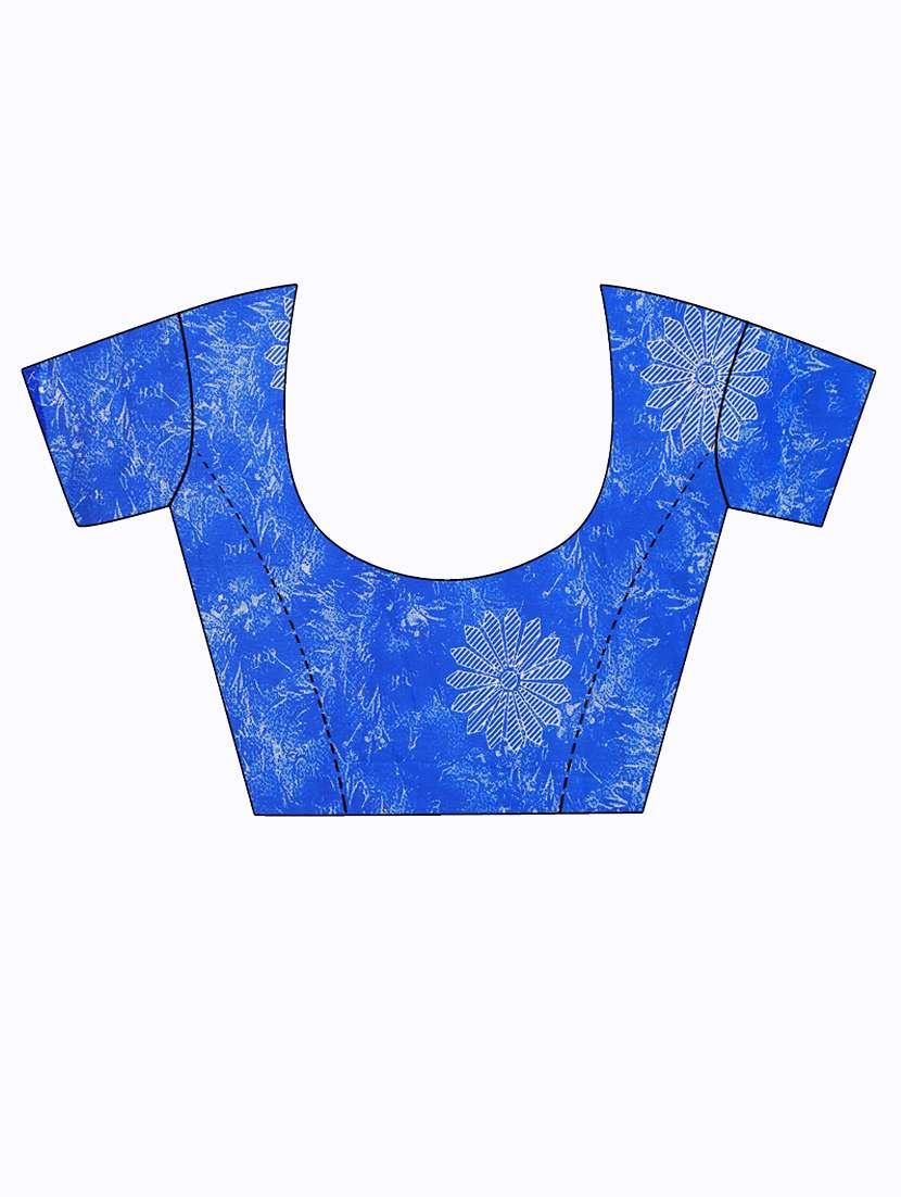 women's saree combo with blouse - 18741224 - Standard Image - 5