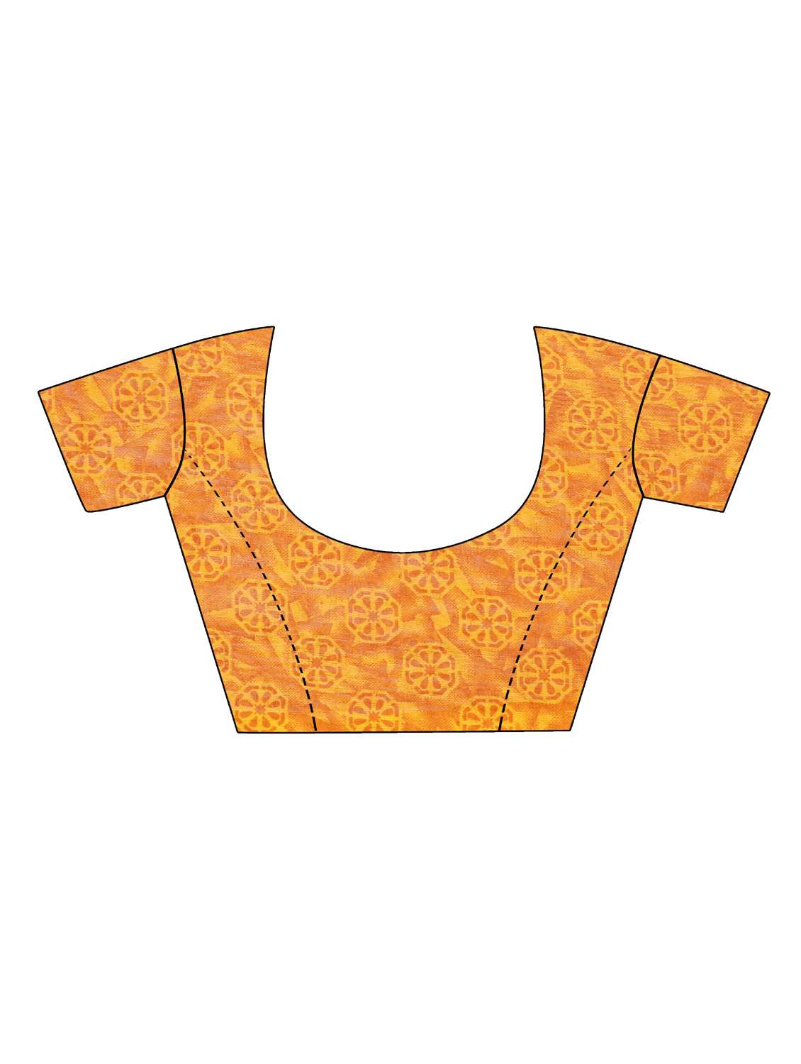 women's saree combo with blouse - 18741805 - Standard Image - 5
