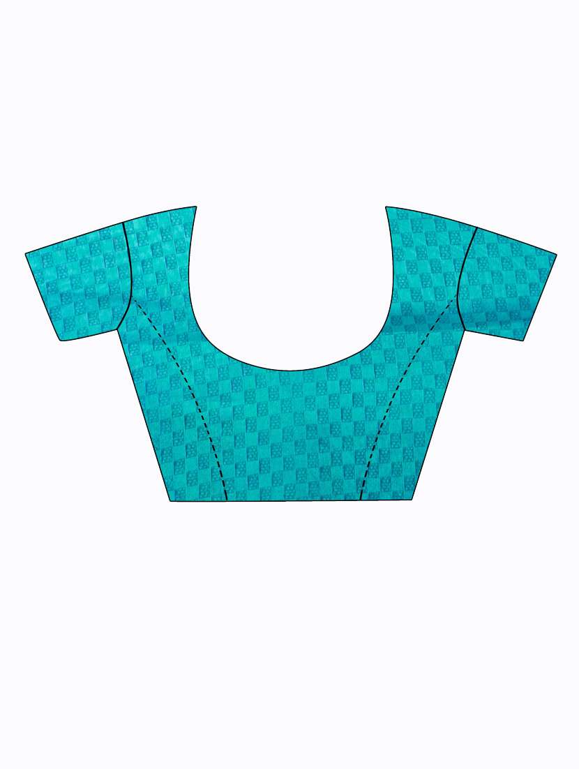 pack of 2 printed sarees with blouse - 18742154 - Standard Image - 5