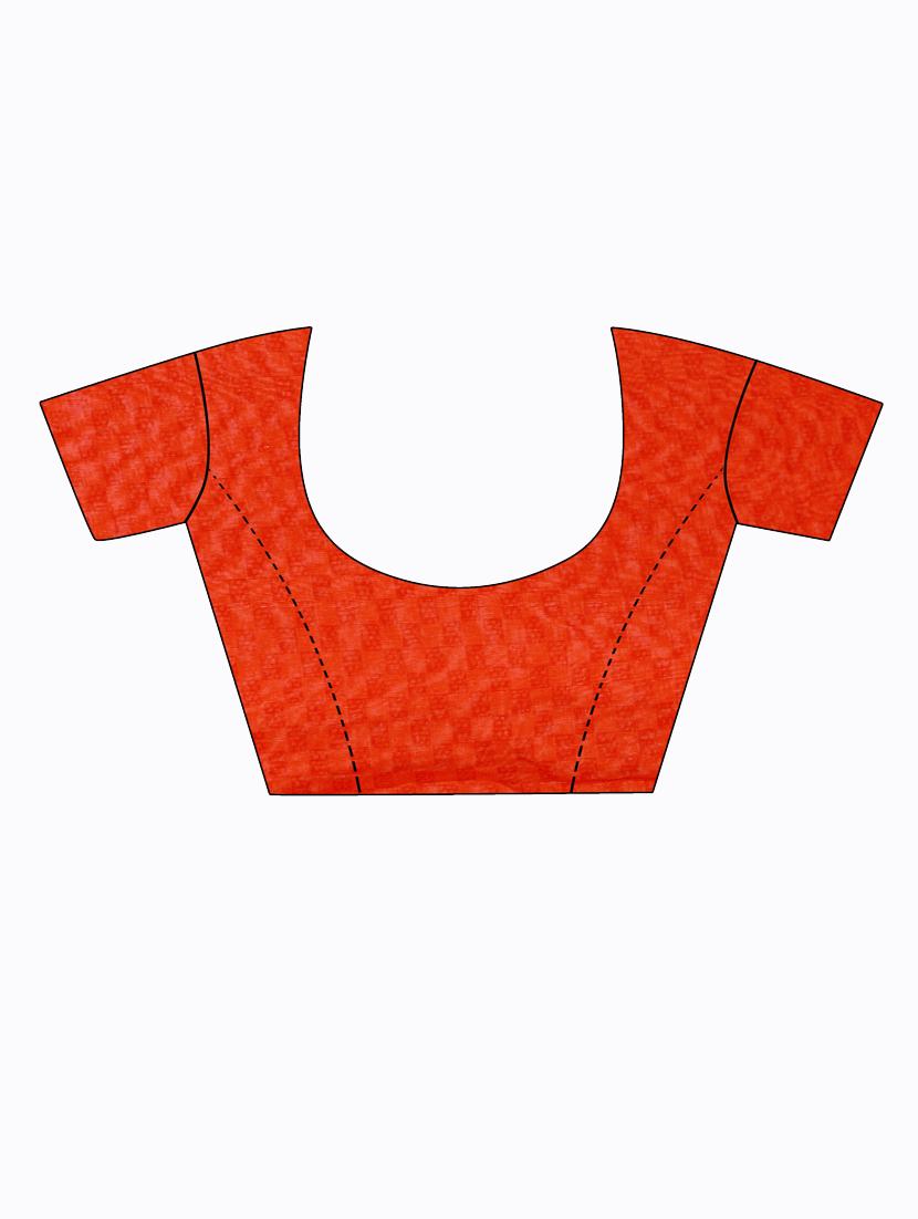 women's saree combo with blouse - 18742157 - Standard Image - 5