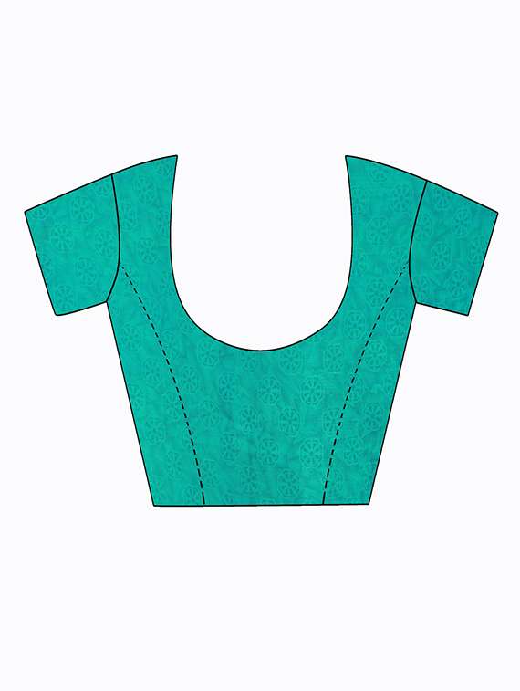 women's saree combo with blouse - 18742444 - Standard Image - 3
