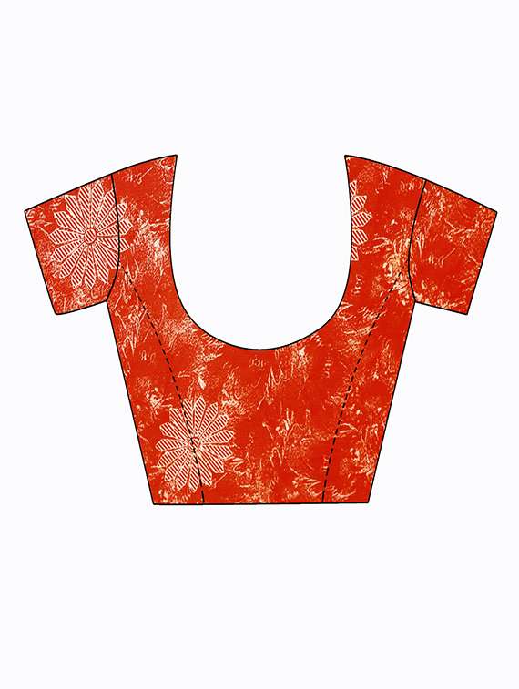 women's saree combo with blouse - 18742561 - Standard Image - 3