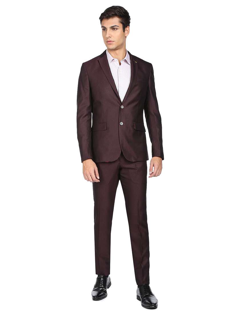 brown solid formal blazer