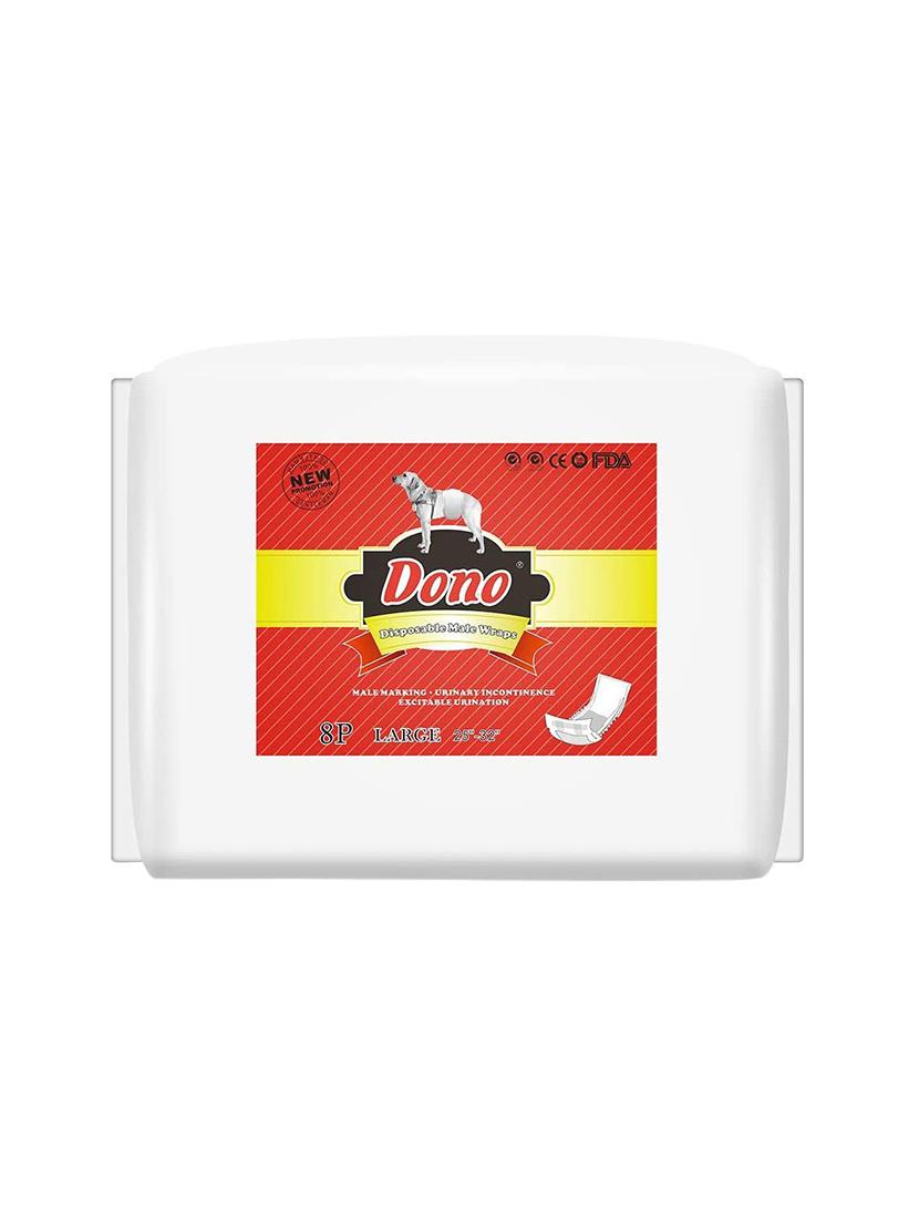 white cotton. fiber disposable pet diaper