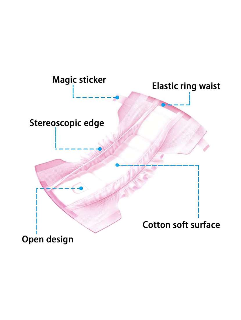 white polypropylene disposable pet diaper - 18748079 -  Standard Image - 3