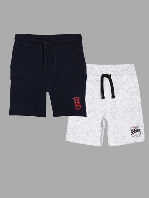 blue shorts & three fourth - 18750955 - Standard Image - 0