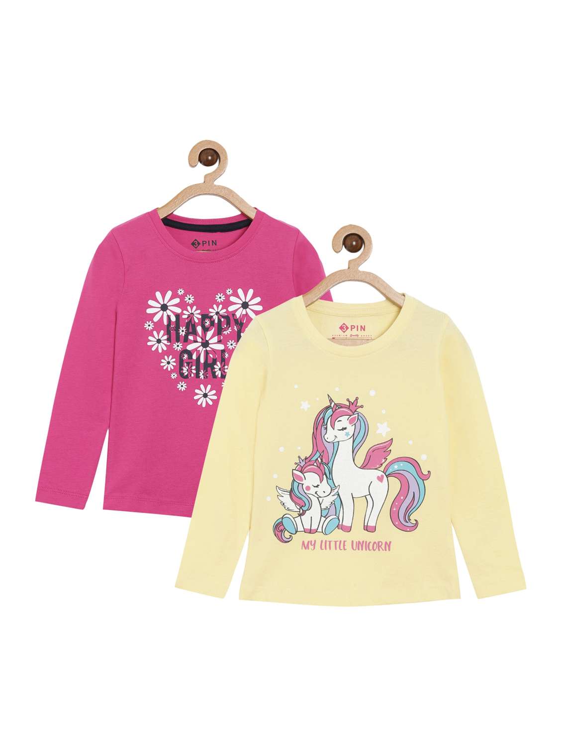 pack of 2 multi colored printed t-shirt