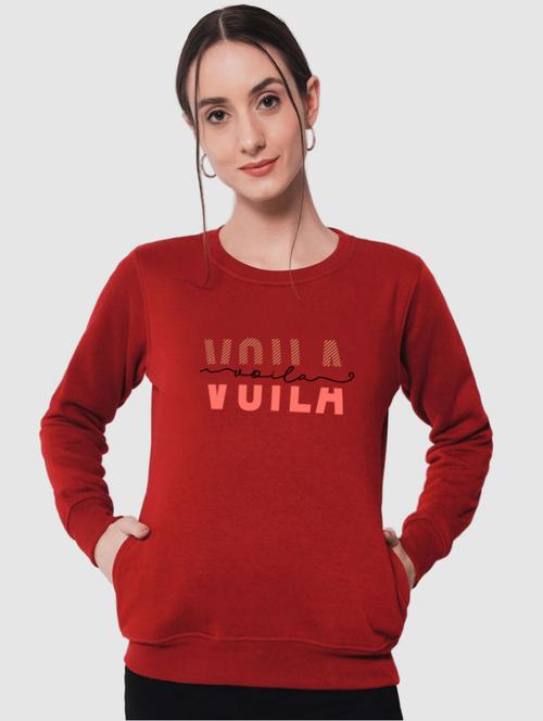 chest printed regular sweatshirt - 18751042 -  Standard Image - 0