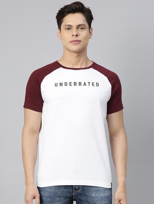 round neck printed regular tee - 18751044 - Standard Image - 0