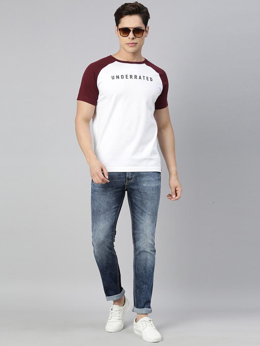 round neck printed regular tee - 18751044 - Standard Image - 3