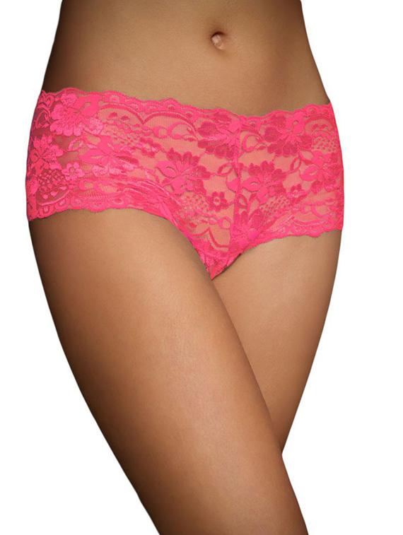 pink lace bikini panty - 18752851 -  Zoom Image - 0