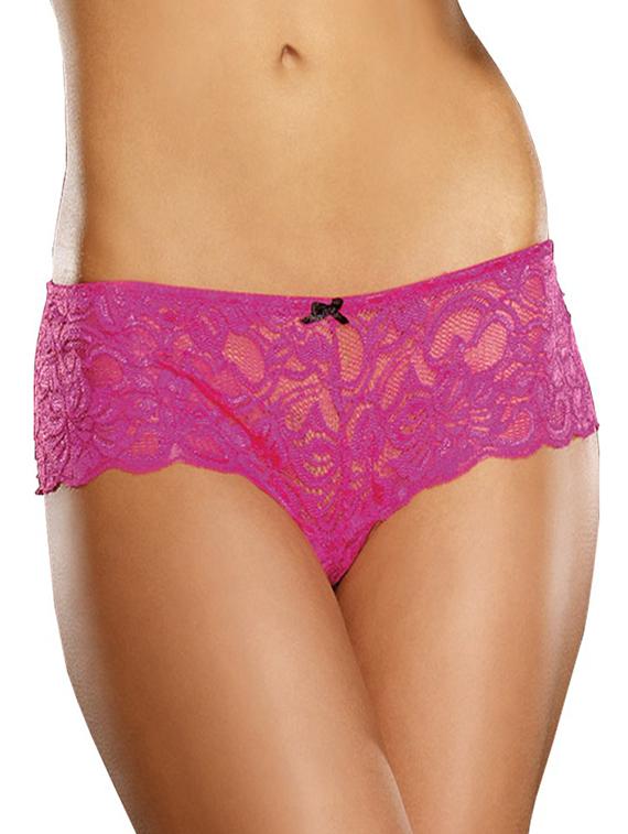 pink lace bikini panty - 18752852 - Zoom Image - 0