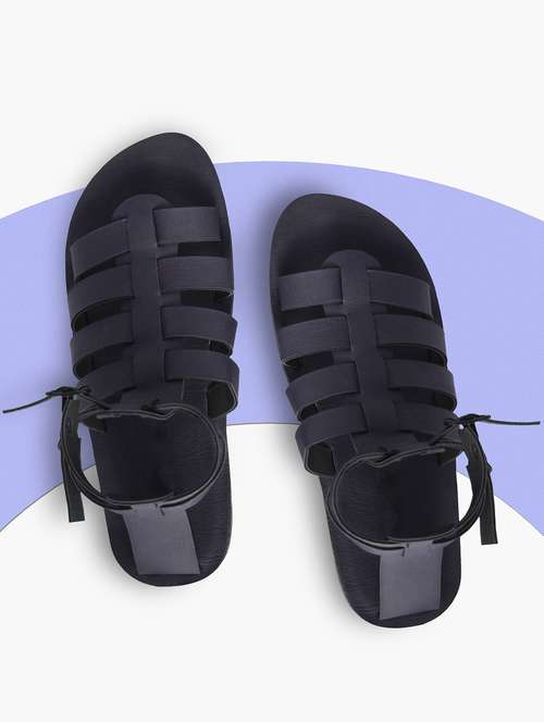 black ankle strap sandal - 18754279 - Standard Image - 0