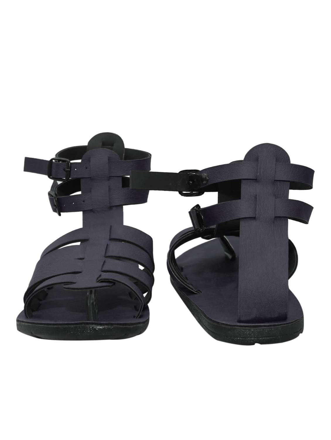 black ankle strap sandal - 18754279 - Standard Image - 3