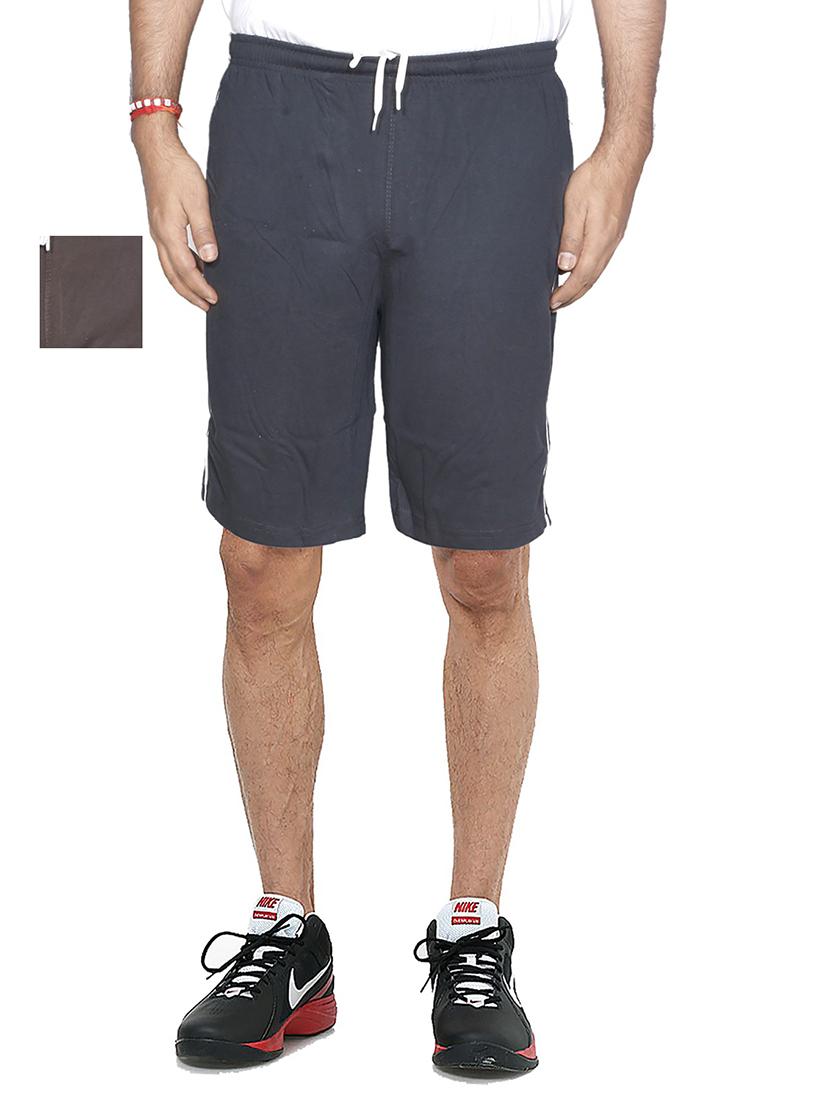 pack of 2 solid bermuda short - 18754760 -  Zoom Image - 0