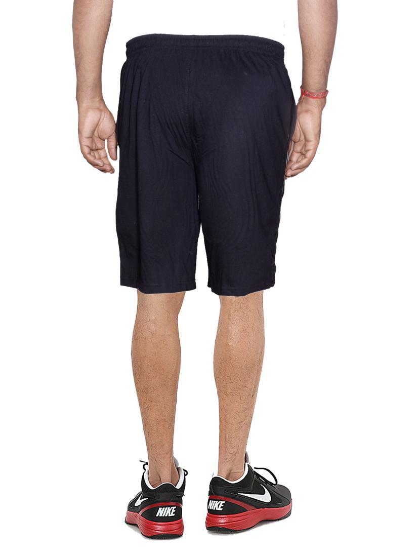 combo of mens solid bermuda shorts - 18754793 - Standard Image - 3