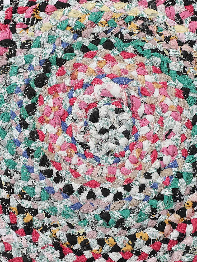 spectral mega color round shape cotton rug - 18757381 - Standard Image - 5