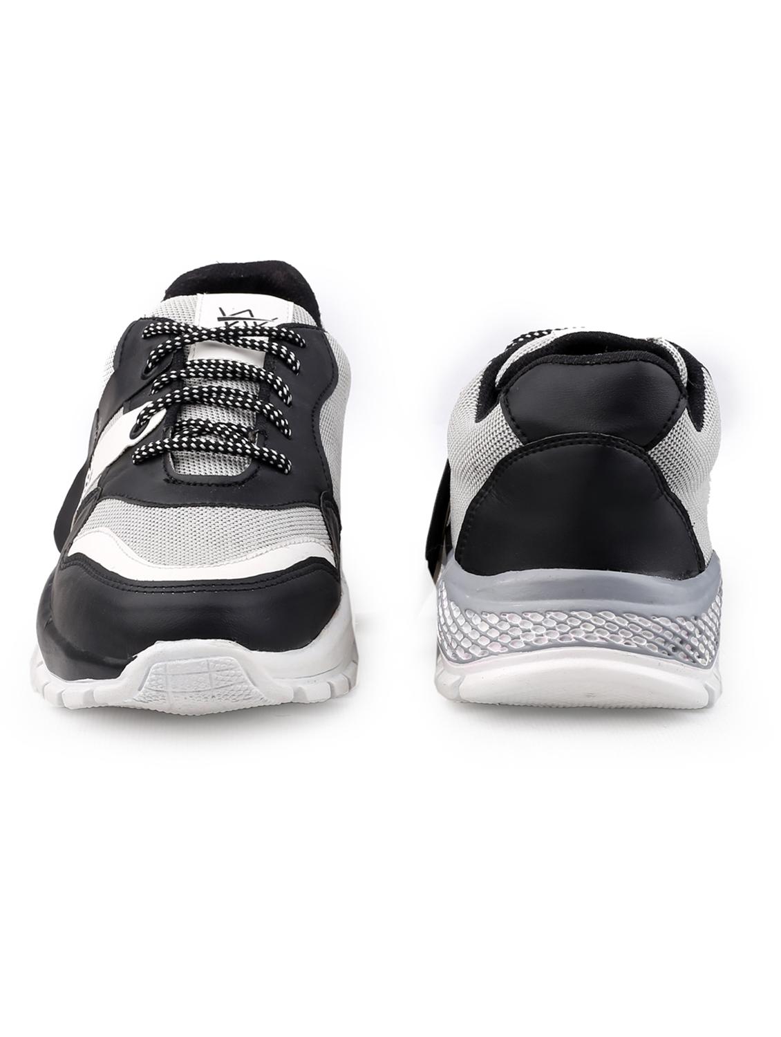 multi colored pvc lace up shoes - 18757695 - Standard Image - 3