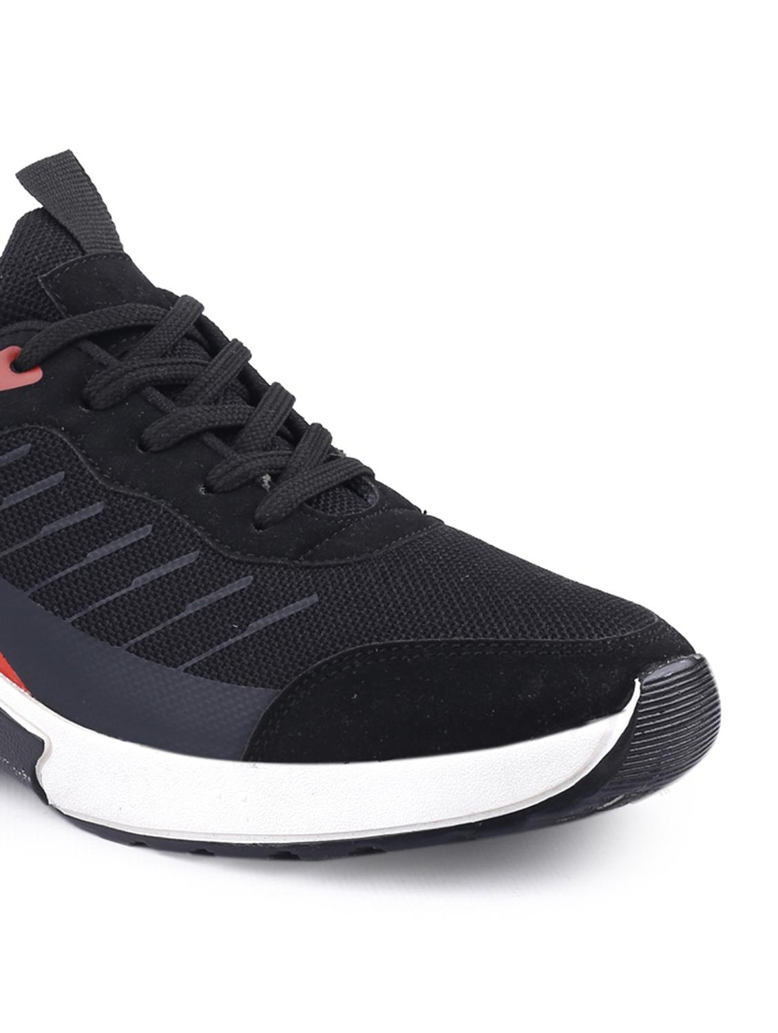black pvc lace up sneakers - 18757696 - Standard Image - 5