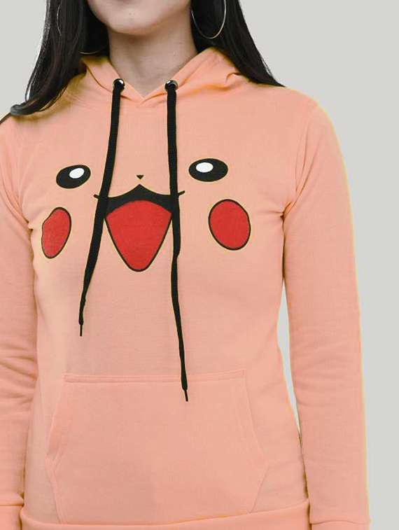 hooded neck graphic sweatshirt - 18760572 - Standard Image - 3