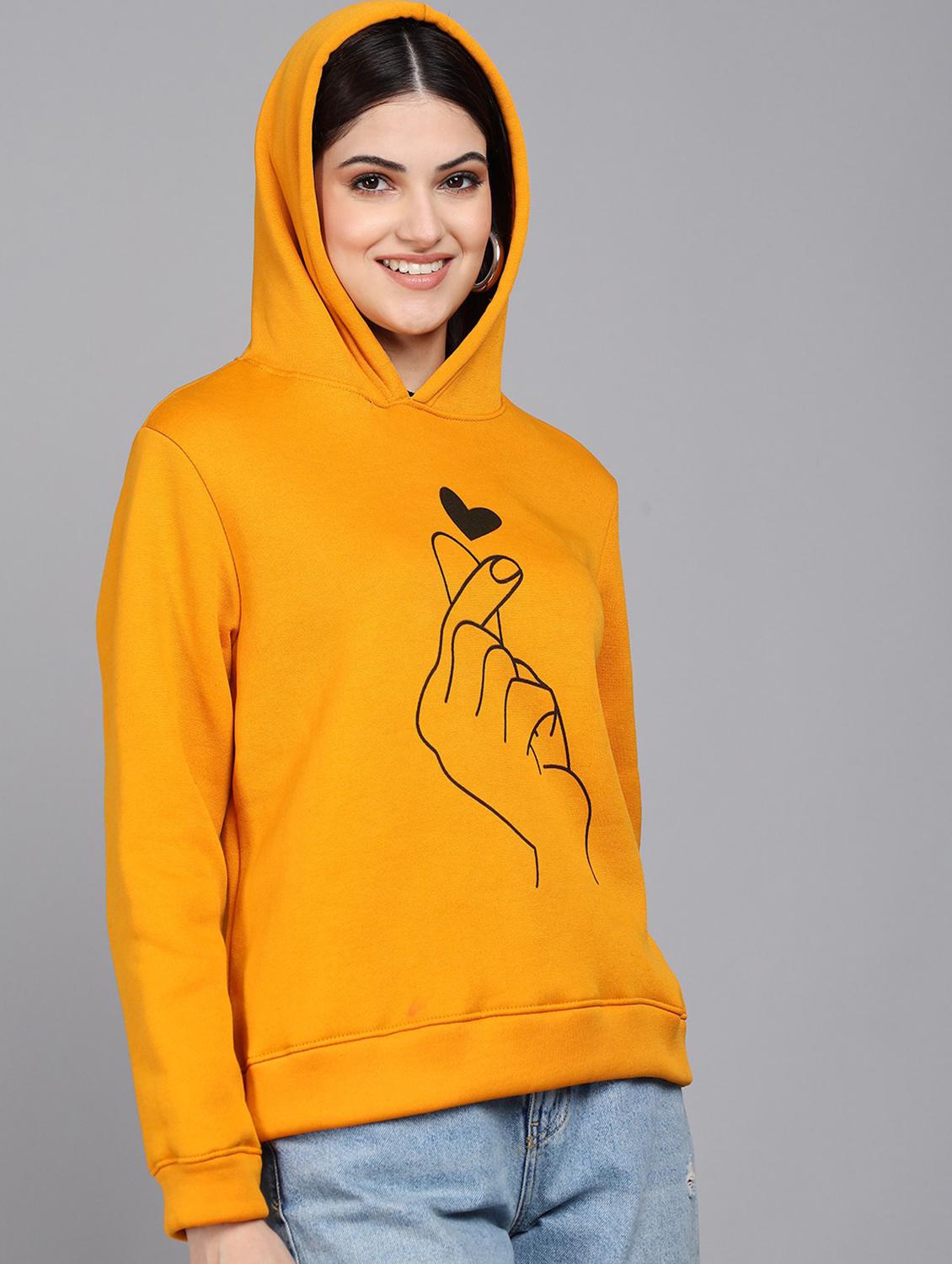 hooded neck graphic sweatshirt - 18760573 - Zoom Image - 0