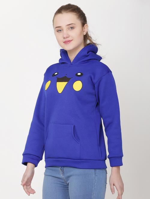 hooded neck graphic sweatshirt - 18760586 - Standard Image - 0