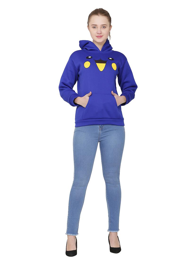 hooded neck graphic sweatshirt - 18760586 - Standard Image - 3