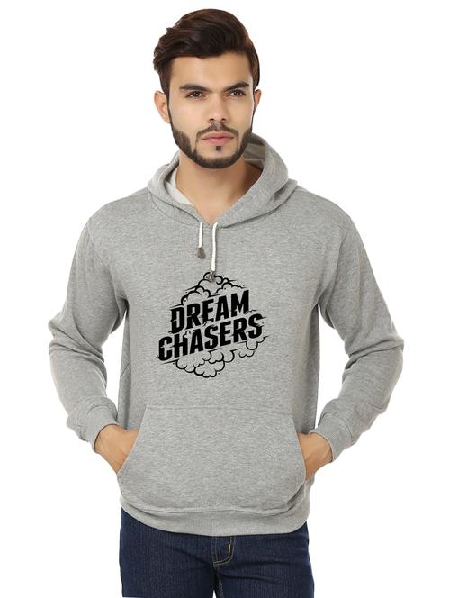 mens front print sweatshirt - 18760597 - Standard Image - 0