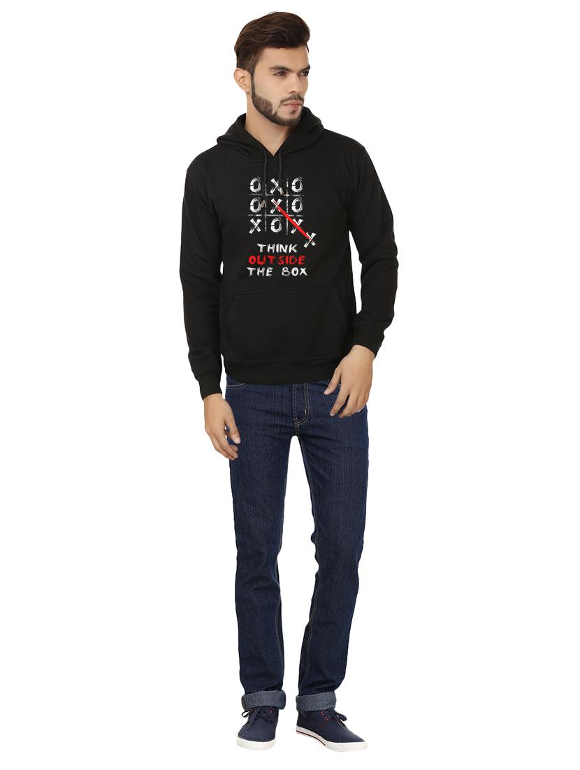 mens front print sweatshirt - 18760601 - Standard Image - 3
