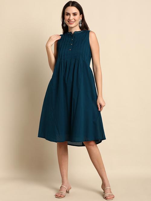 women's solid dress - 18765310 - Standard Image - 0