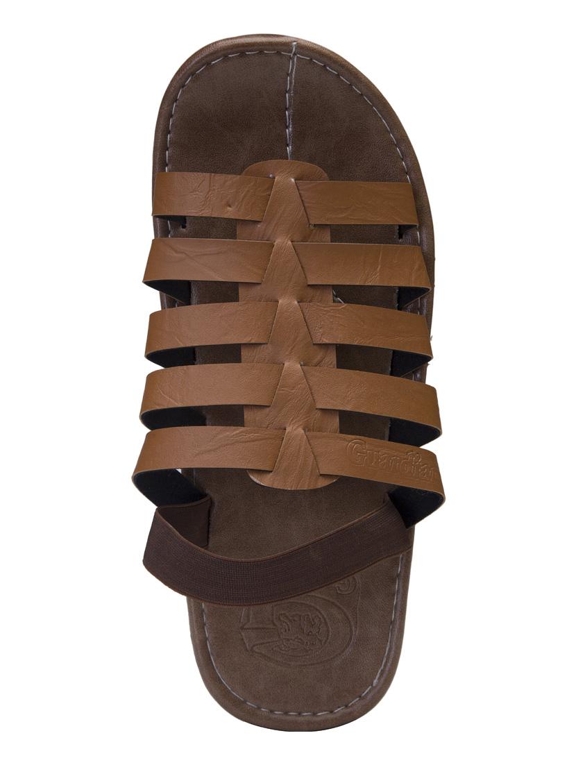 tan slip on sandal - 18765653 - Standard Image - 3