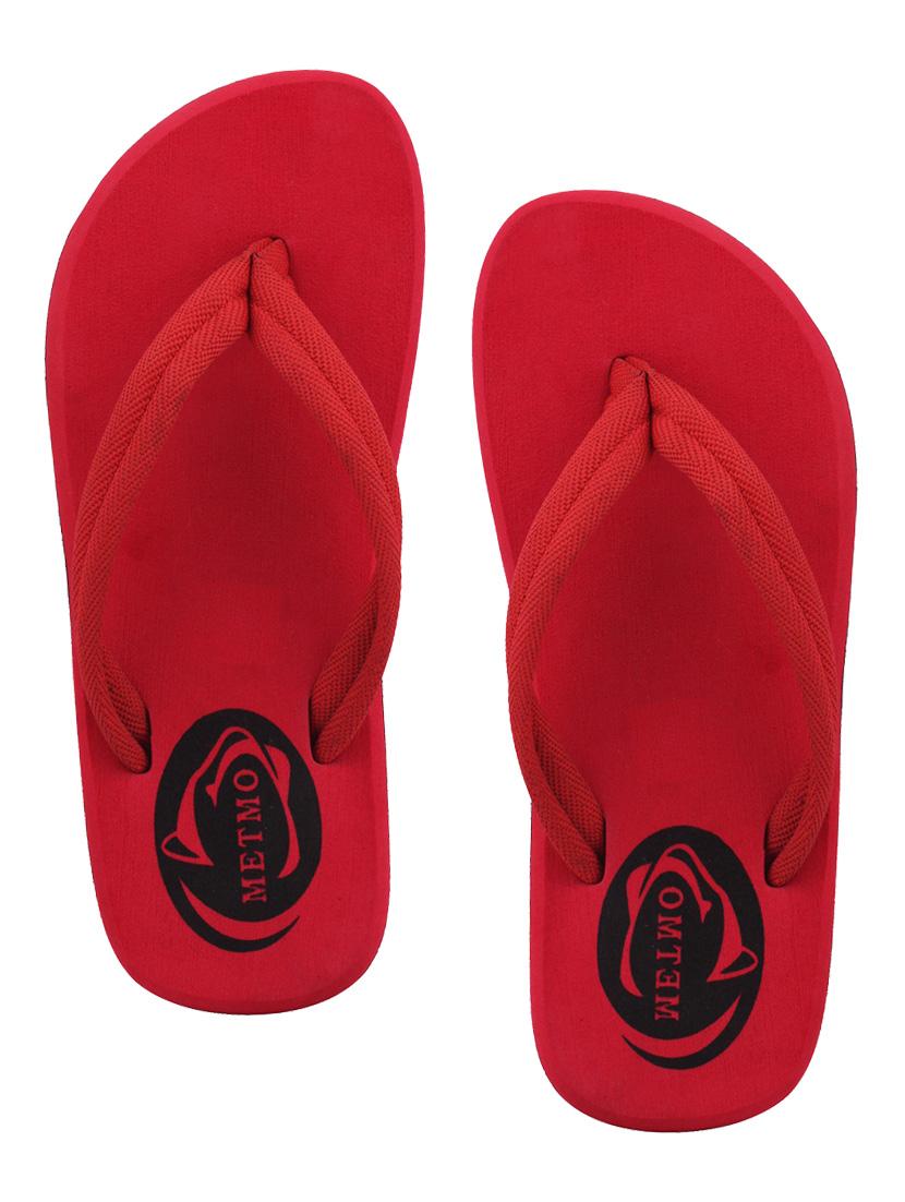 red slip on slipper - 18765673 - Zoom Image - 0