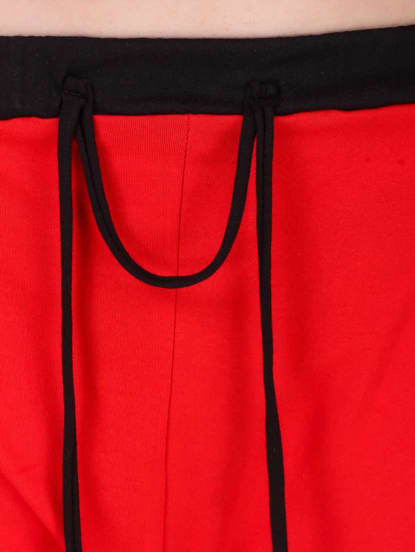 contrast bind solid nightwear shorts set  - 18766043 -  Standard Image - 5