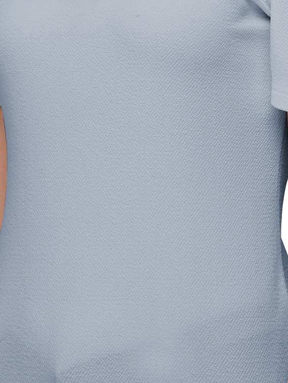 grey cotton regular tunic - 18766319 -  Standard Image - 3