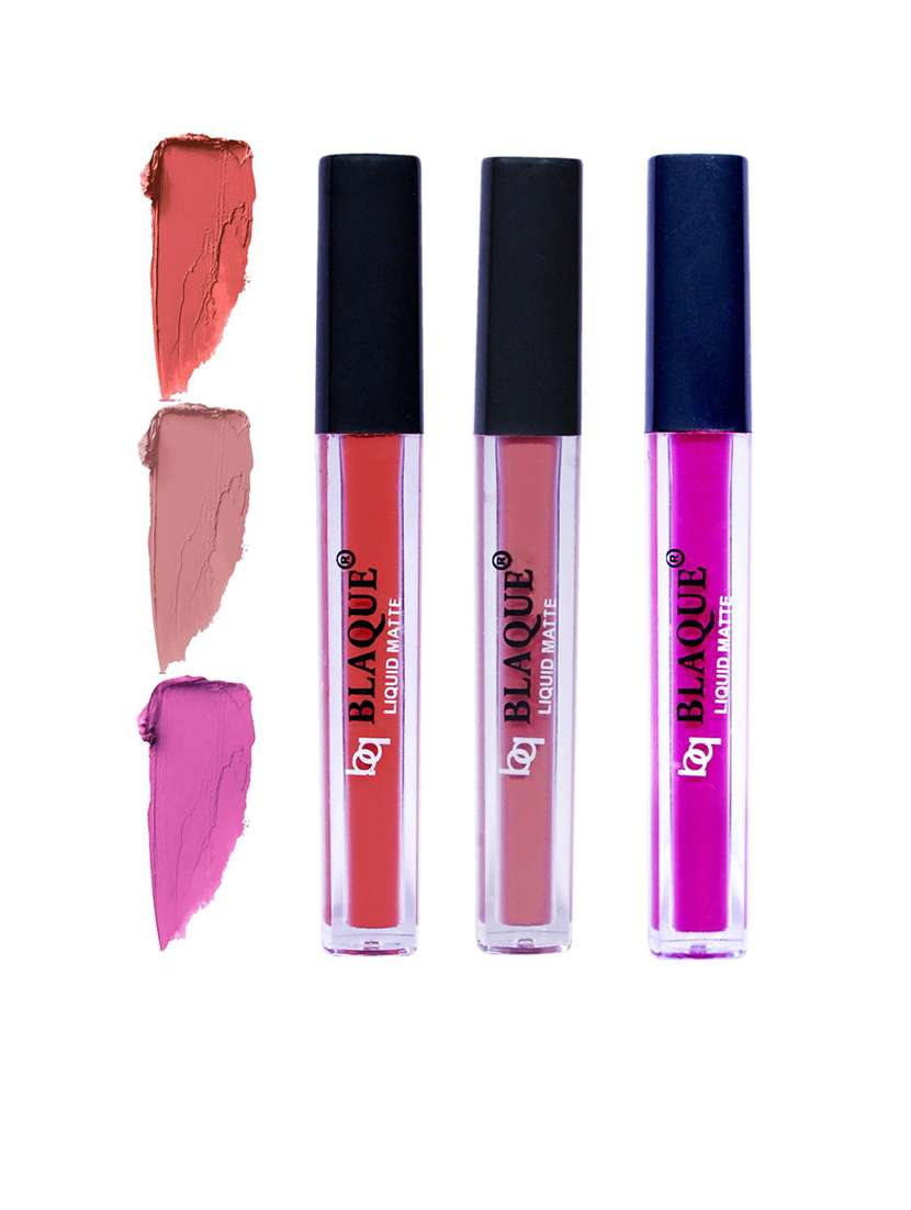 matte liquid lipstick combo of 3 lip color # 112-116-117