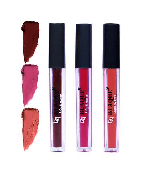 matte liquid lipstick combo of 3 lip color # 106-108-112 - 18766618 - Standard Image - 0