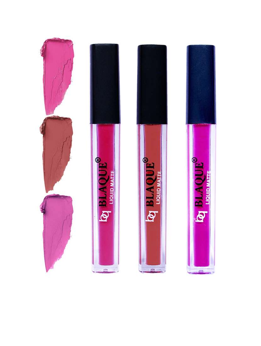 matte liquid lipstick combo of 3 lip color # 110-113-117