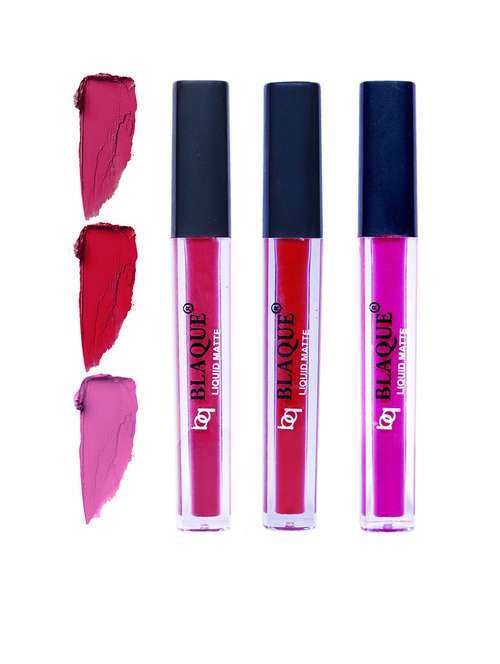 matte liquid lipstick combo of 3 lip color # 105-109-117 - 18766699 -  Standard Image - 0