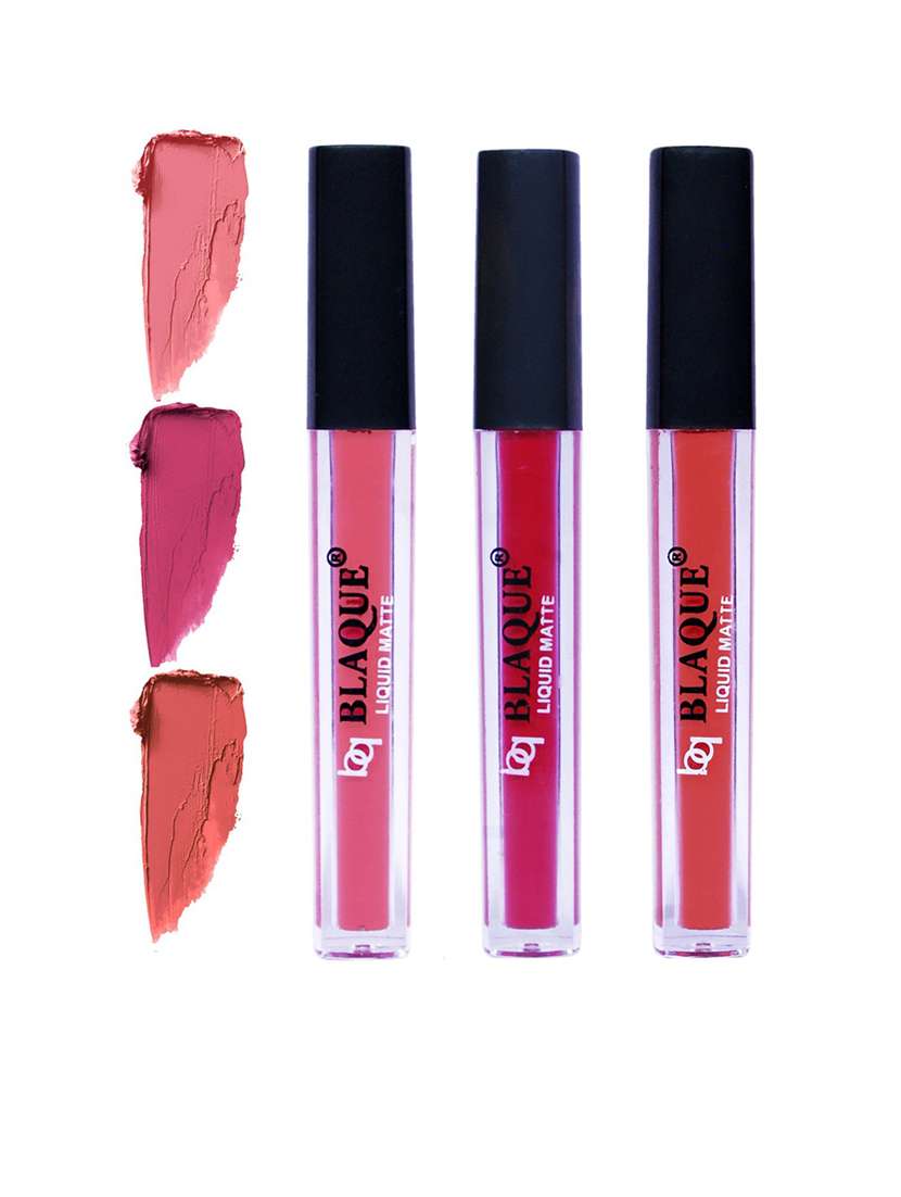 matte liquid lipstick combo of 3 lip color # 107-108-112