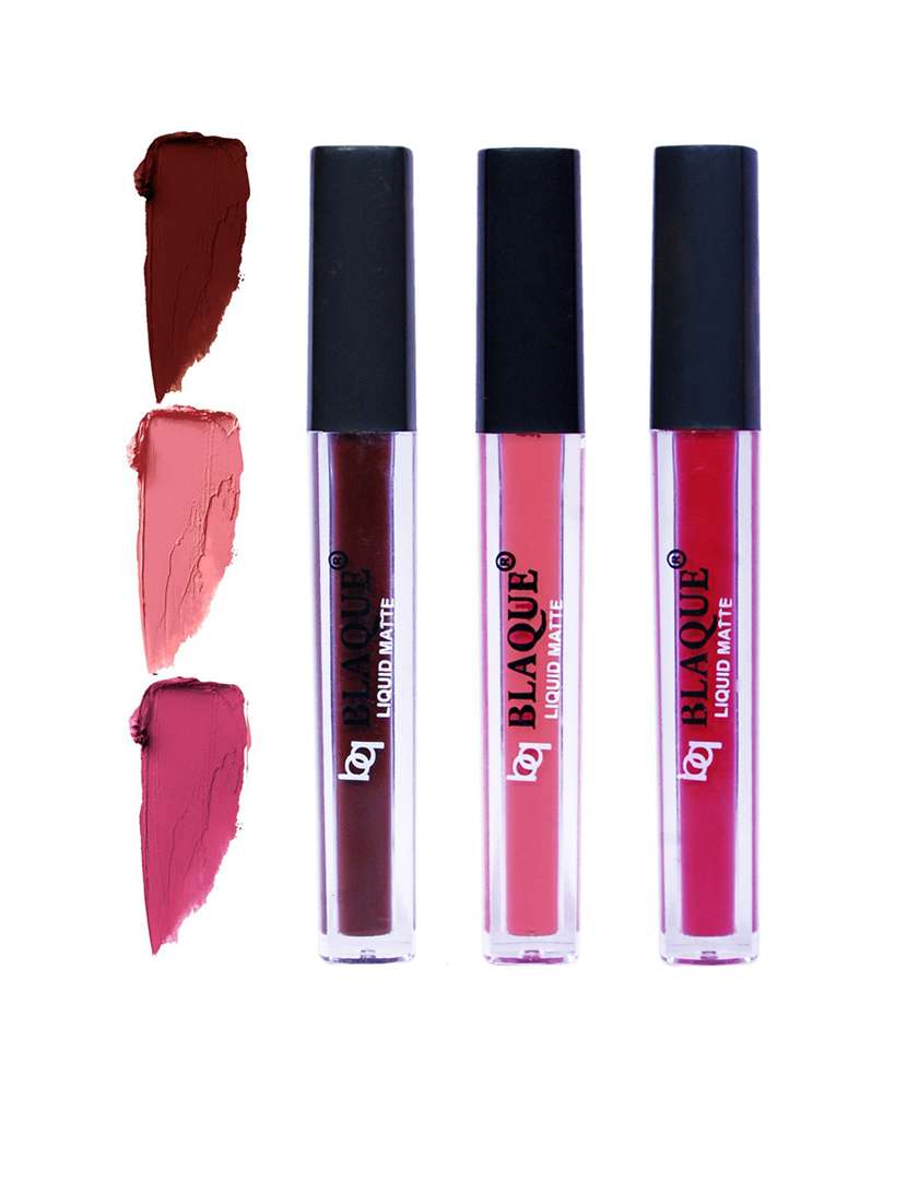 matte liquid lipstick combo of 3 lip color # 106-107-108