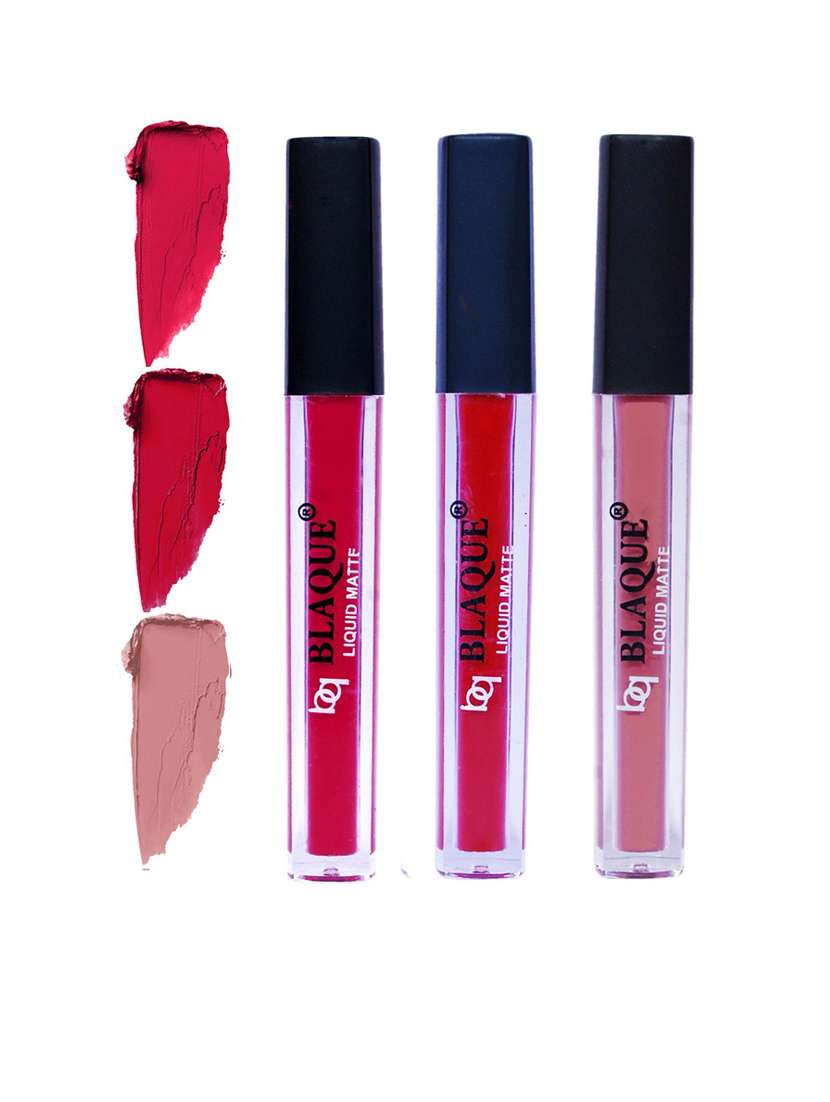 matte liquid lipstick combo of 3 lip color # 104-109-116